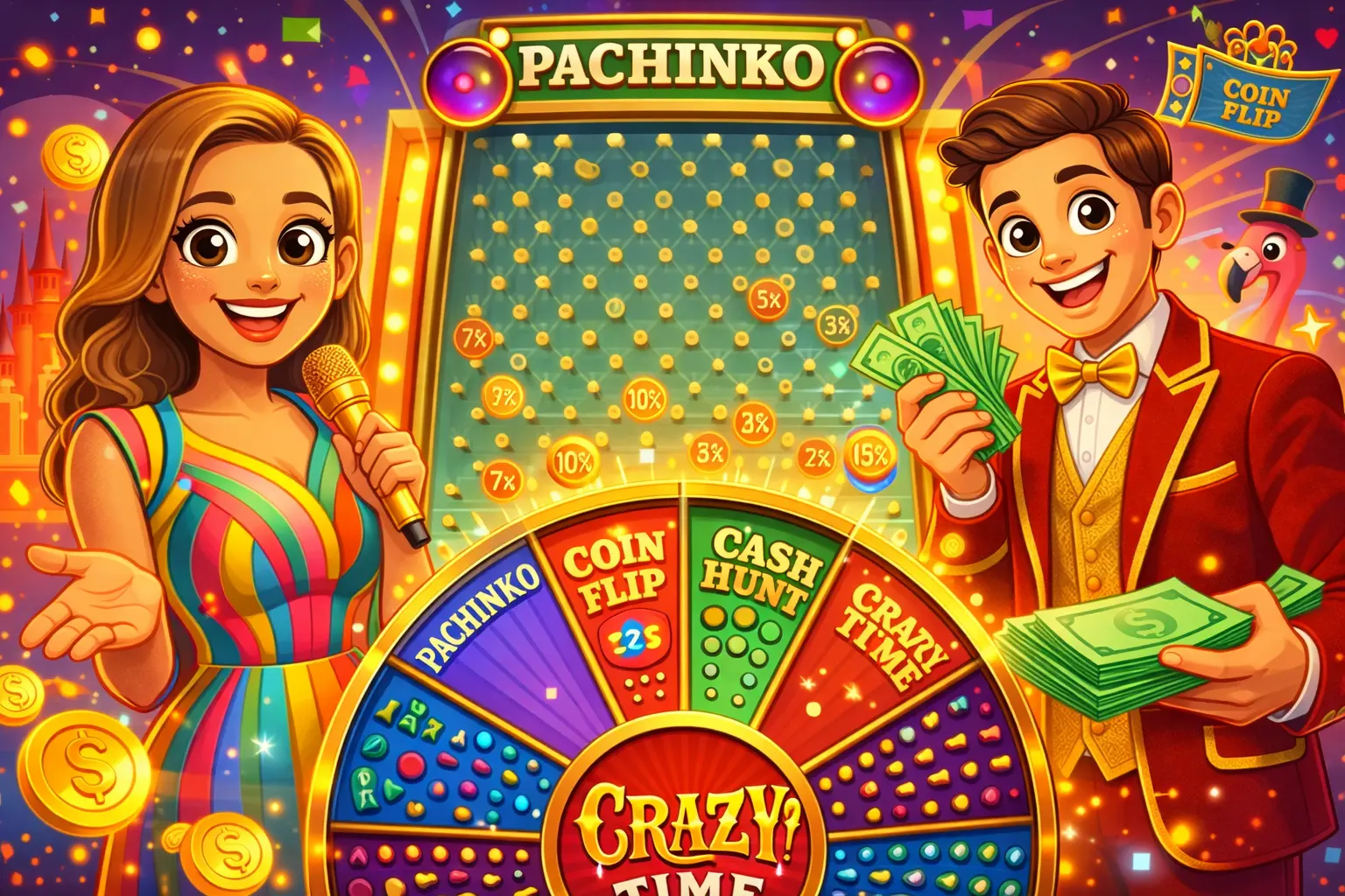 Crazy time pin up casino